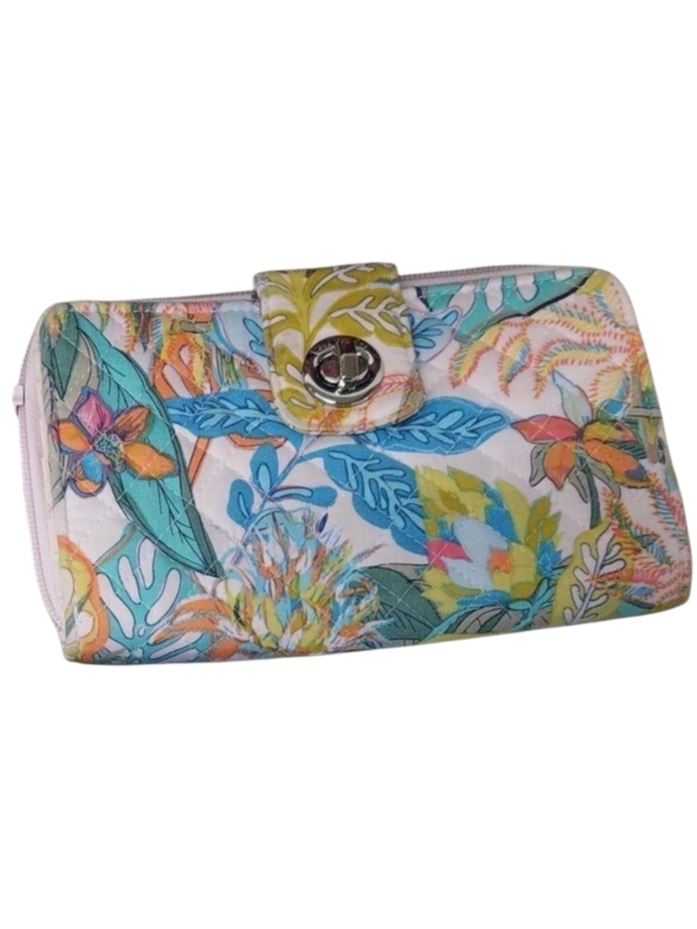 Vera Bradley Rain Forest Canopy Turnlock Wallet